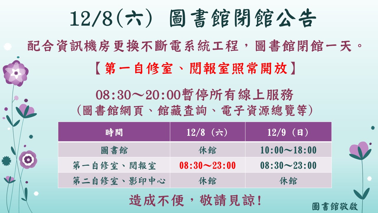 128斷電閉館.JPG