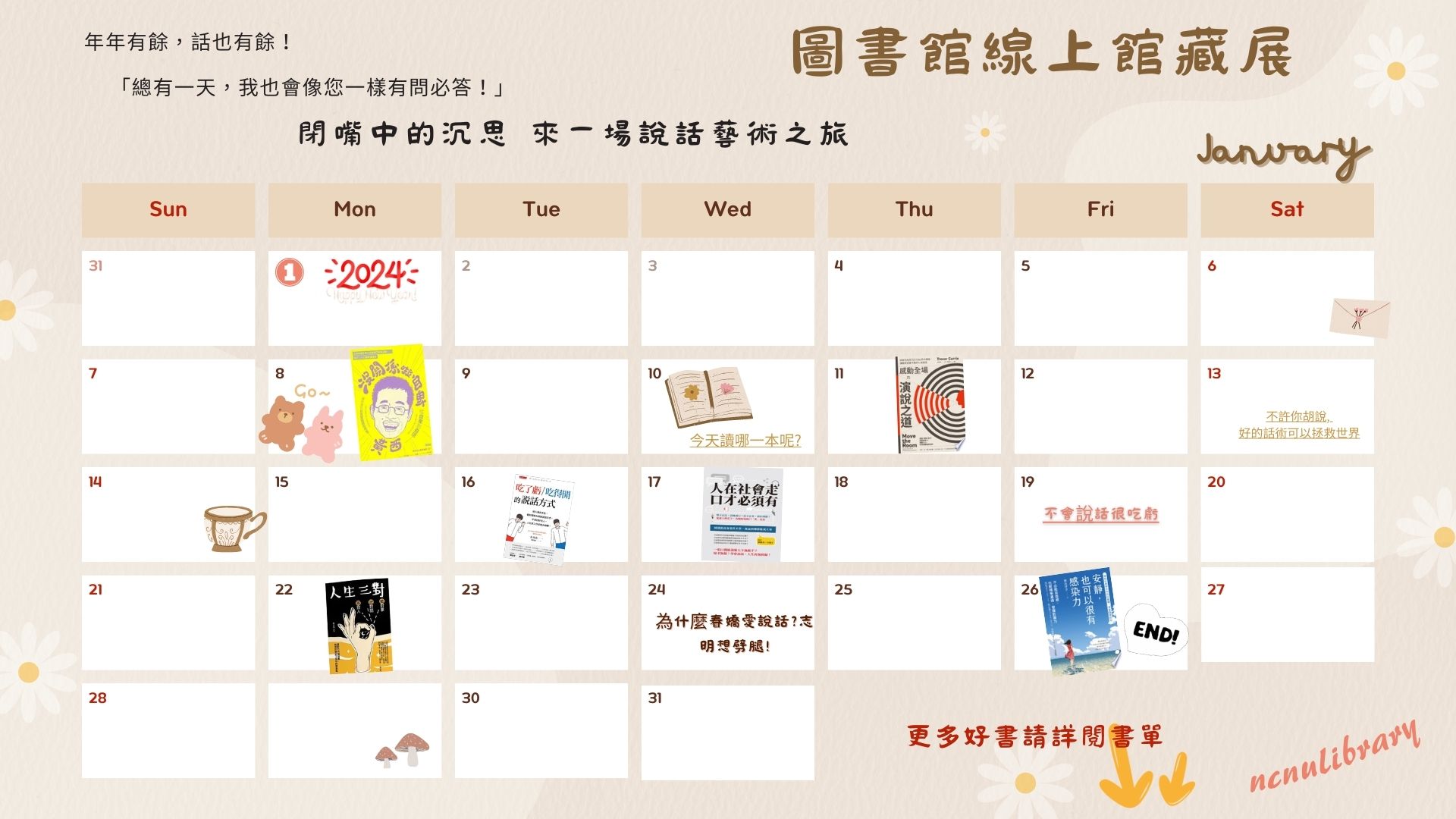 2024年01月線上館藏展【說話的藝術】...