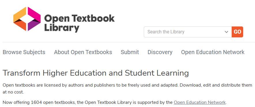 01 open textbook library